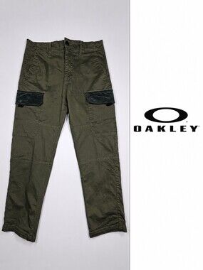 Oakley Roam Commuter Cargo Pants Olive Green Size 31